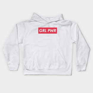 "Girl Power" Feminist Design Kids Hoodie